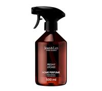 Jean & Len Spray d’Intérieur Pivoine & Litchi, parfum floral doux, 500 ml