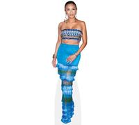 Jeannie Mai (Blue) Silhouette en Carton Taille Mini
