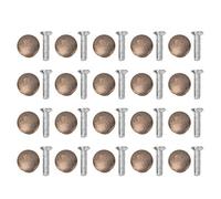 Jeanoko 20 Set Mini tiroir Tire tête de Champignon poignée Clou Petit tiroir Armoire Boutons Tire des pièces de matériel pour boîtes à Bijoux bouton de meuble bouton de tiroir