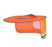 Jeanoko Bouclier de Casque de sécurité, résistant à l'usure, Bloque la lumière du Soleil pour Le Travail en Plein air pour Casque de sécurité