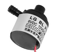 Jeanoko Mini Pompe à Eau sans Balais Ultra Silencieuse DC 12 V pour la Maison et L'industrie, Faible Consommation D'énergie 5 W, Matériau ABS, Taille Compacte 1 Pièce