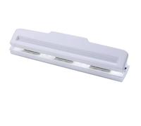 Jeanoko Perforateur de Papier 9 Trous, capacité Portable de 8 Feuilles | Matière plastique durable, conception légère, utilisation au bureau et à l\'école, reliure multi-trous, fonctionnement