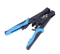 Jeanoko Pince à Sertir pour Câble Coaxial en Acier allié avec Conception de | Matériau durable, mécanisme de pression facile, lame pointue pour des coupes nettes, compatible RG59, 58, 6