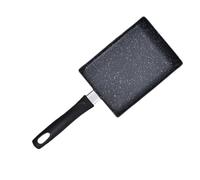 Jeanoko Poêle à Frire Tamagoyaki Antiadhésive, Conception Rectangulaire en Aluminium de qualité Supérieure pour la Cuisine Japonaise 15x18cm