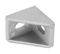 Jeanoko Support D'Angle en Aluminium de Type L, 30 Pièces, Angle Droit pour Profilés en Aluminium 2020, Installation Légère et Flexible