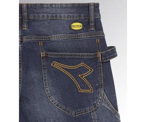 JEANS DENIM STRETCH 5 POCHES BLEU DIADORA STONE - 159590 60002 M