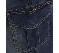 JEANS DIADORA STETCH DENIM STONE-WASHED 6 POCHES BLEU DELAVE - 172115 C62070 M