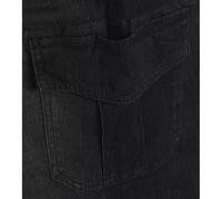 JEANS STETCH DIADORA DENIM STONE WASHED 6 POCHES NOIR DELAVE - 172115 C6208 M
