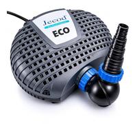 Jebao Pompe de filtration submersible pour bassin à poissons de jardin, traitement de l'eau, économie d'énergie, super faible puissance en watts - Filtration XOE-6500 approuvée GS/CE