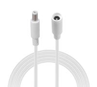 jebyltd DC5521 Câble d'extension d'alimentation 36 W pour caméras de sécurité, routeurs, panneaux solaires LED 1 m à 15 m Blanc