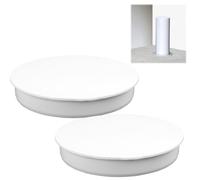 Jecdfs 2pcs Bouchon de Tuyau d'Égout en PVC - Bouchon de Conduite d'eau de 100-110 mm,Bouchon canalisation PVC,pour Systèmes d'Égouts et Protection des Canalisations