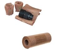 Jeco - 1 rouleau de papier kraft en nid d’abeille 20cm x 25m Emballage écologique pour protection, rembourrage, emballage cadeaux, déménagement, remplace le film bulles