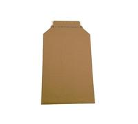 Jeco - Lot de 25 enveloppes d'expédition en carton marron taille 200 x 280mm 450g/m² pochette rigide et résistante avec fermeture auto-adhésive