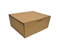 JECO - Lot de 50 boîtes postales d’expédition brunes 250 x 200 x 100mm carton dimensions boite carton boite colis expédition marron