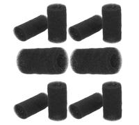 JECOMPRIS 10 Pièces Éponge de Préfiltration pour Aquarium Noir, Facile à Nettoyer Utiliser, Rouleau de Mousse Filtrante pour Entrée de Filtre Externe