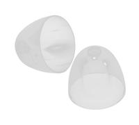 JECOMPRIS 2pièces Bouchons de Bouteilles Transparentes Rechange pour Bouteilles de Lait Couvercles pour Biberons Faciles à Utiliser et Durables