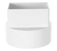 JECOMPRIS Adaptateur pour Gouttière Beige en Abs pour Drainage des Eaux Pluviales, Connecteur pour Système de Collecte D'eau sur Toit de Villa