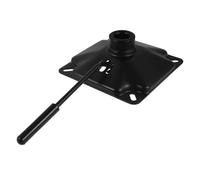 JECOMPRIS Base de Siège Relevable en Fer Noir pour Chaise de Bureau | Connecteur de Remplacement, Levier de Réglage en Hauteur, pour Réparation Maison, Entretien Bureau