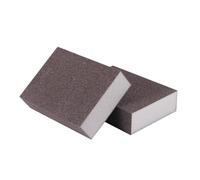 JECOMPRIS Bloc Émeri Éponge à Poncer Fin 4pcs Double Face Polissage Doux en Acier et Éponge Cuisine et Ustensiles