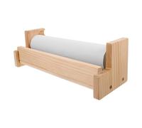 JECOMPRIS Chevalet de Table en Bois Multifonctionnel pour Rouleau de Papier, Support de Peinture Gain de Place pour Dessin et Peinture des Garçon et Filles