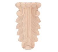 JECOMPRIS Corbeau Sculpté en Bois Applique D’Angle Vintage Décoration Murale Bois pour Salon Chambre Bureau Hôtel Sculpture Artisanale Non Peinte 5.43X2.95X0.87in