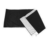 JECOMPRIS Enrouleur Nettoyer Noir Tissu à de en et Oxford Facile Gain Couverture Solaire pour de Place, pour Protéger et Couvrir Piscine Extérieure Votre Piscine en Plein Air