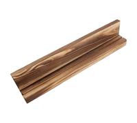 JECOMPRIS Étagère Murale Support Modulable en Bois Rustique pour Collection de Pièces et Médailles 31x6,4x3,8cm, Montage Mural Flexible pour Décoration Vintage Maison