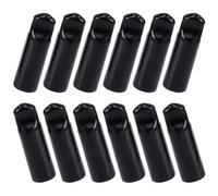 JECOMPRIS Lot de 12 Bouchons en Caoutchouc pour Robinet de Tireuse à Bière Protections Anti-Poussière Compatibles Robinets Américains Standard Accessoires Solide pour Bar et Usage