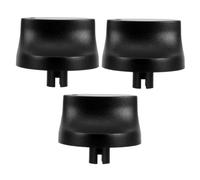 JECOMPRIS Lot de 3 Boutons Noirs en Plastique Minuterie pour Four et Cuiseur de Riz, Contrôle Précis du Temps, pour Restaurant ou Cafétéria
