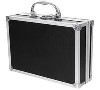 JECOMPRIS Mallette en Aluminium Verrouillable Noire pour Outils, Portative