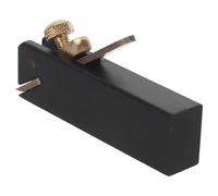 JECOMPRIS Mini Rabot en Bois avec Fond Plat en Laiton pour Dresser et Lisser les Bords, Accessoire de Travail du Bois pour Façonnage et Bricolage