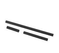 JECOMPRIS Tige de Rallonge Épaisseur 1,2mm 3 Pièces pour Ventilateur de Plafond Lampe Intégrée en Métal Noir Performance Optimisée, pour Espaces Intérieurs et Salles à Manger