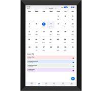 Jectse 10.1in Smart Digital Calender, planificateur num�rique de la famille HD Touchscreen avec plans de t�che pour le bureau familial