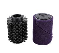 Jectse 2Pcs Têtes de Rechange pour Brosse de Gril Électrique Fil D'Acier | Fixation à récurer rotative, épurateur de grille de barbecue, élimination profonde du carbone, outil de cuisine en plein