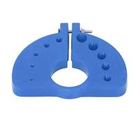 Jectse Affûteur de Forets de 3 à 12 Mm, Matériau Plastique Durable, Outil D'affûtage de Forets pour Meuleuse D'angle, Facile à Utiliser pour les Menuisiers et les Métallurgistes (BLUE)