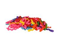Jectse Ballons en Spirale en Latex 100 Pièces, Ballons Longs Durables Non Toxiques, de Fête pour Mariage, Anniversaire à Domicile