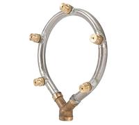 Jectse Buse d'arrosage Circulaire Réglable à 5 Têtes, Filetage Femelle G1/4 Pouces, Buse de Brumisation pour l'arrosage du Jardin et Le Refroidissement des Plantes
