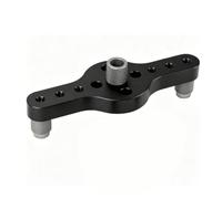Jectse Centreur de Perçage à Gabarit Auto-centrant avec Alignement Précis | Alliage d\'aluminium, taille compacte, joints sans soudure, pour projets de menuiserie
