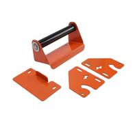 Jectse Couvercle de Griddle Charnière Kit sans Perçage Requis, Acier | Kit de charnière de poignée de plaque de cuisson avec Pivot rabattable pour plaque de cuisson de 28, 36 et 44 pouces,