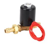 Jectse Électrovanne de Soudage, Soupape électrique en Laiton 0-0,8 Mpa | Électrovanne à gaz argon pour machine à souder, compatible avec l\'eau et l\', installation facile