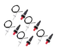 Jectse Ensemble d'Allumeurs de Gril, Allumeurs Piézo 1 sur 2 avec Fil Long, Allumeur de Barbecue pour Cuisinière à Gaz, Four de Cuisine, Kit d'allumage en Plastique
