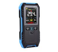 Jectse Humidimètre sans Broche, Détecteur de Teneur en Eau Rechargeable, Humidimètre de Bois avec Lampe de Poche, Testeur d'humidité Numérique pour Cloisons Sèches, Bois de Chauffage, sans Broche