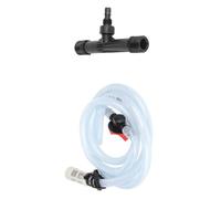 Jectse Injecteur d'engrais, Injecteur d'engrais 'irrigation Goutte à Goutte, Outil de Jardinage en Plastique Efficace pour Système de Tube 'eau de Serre de Jardin de Pelouse (1 pouce)