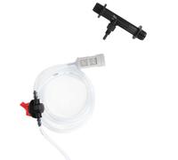Jectse Injecteur d'engrais, Injecteur d'engrais 'irrigation Goutte à Goutte, Outil de Jardinage en Plastique Efficace pour Système de Tube 'eau de Serre de Jardin de Pelouse (3/4 pouce)