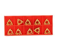 Jectse Inserts en Carbure, Outil de Coupe de Filetage Externe 16ER AG60 pour Acier Inoxydable, Inserts de Tournage de Tour CNC pour le Traitement des Métaux