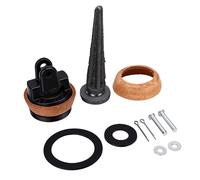 Jectse Kit de Réparation de Pompe à Eau Manuelle, Piston de Remplacement de Pompe à Main de Type 75 avec Joint en Cuir, Accessoires de Rondelle de Valve de Perçage de Nez pour les Réparations de en