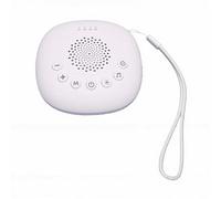 Jectse Machine à Bruit Blanc avec 32 Sons Apaisants, Veilleuse Colorée, Volume Réglable, Minuterie, pour la Relaxation du Sommeil de bébé en Voyage