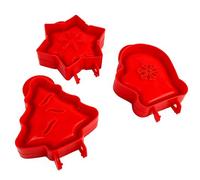 Jectse Mini Moule à à Main, Presse-pâte, Moule à de Poche avec Ensemble de 3 Pièces, Plastique PP pour la Cuisson, Pique-nique, Déjeuner, Antiadhésif à Dégagement Rapide, Machine à Portable pour le