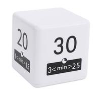 Jectse Minuterie Cube, Minuterie de Cuisine Numérique Multifonctionnelle, Compte à Rebours pour étude de Cuisine, Portable avec Synchronisation Précise