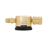 Jectse Outil de Purge à Azote, Connecteur 1/4 Pouce, Débit Réglable | Outil de brasage à l\'azote avec corps en laiton, pour régulateur CVC, 50-200 PSI